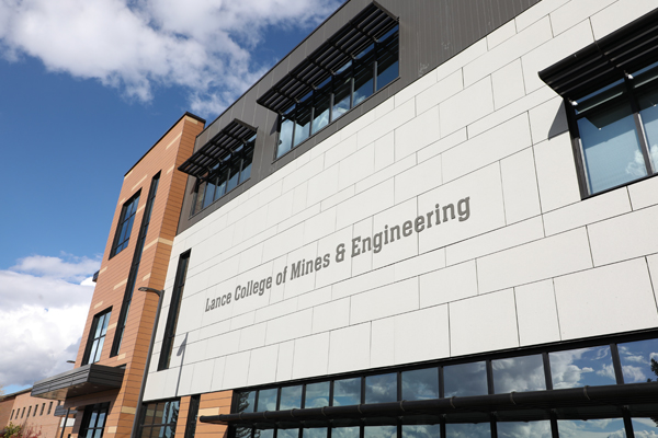 The Lance College of Mines and Engineering building at Montana Tech