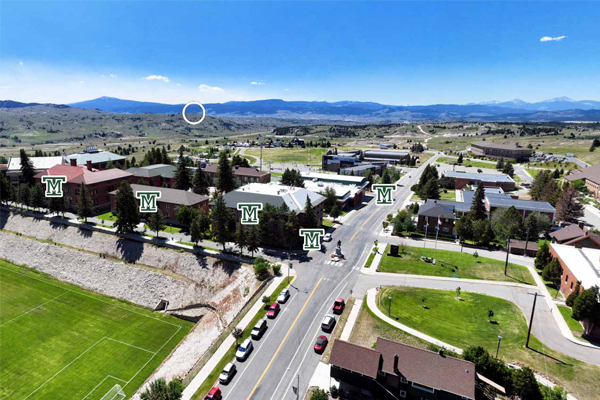 Screenshot of Montana Tech's virtual tour