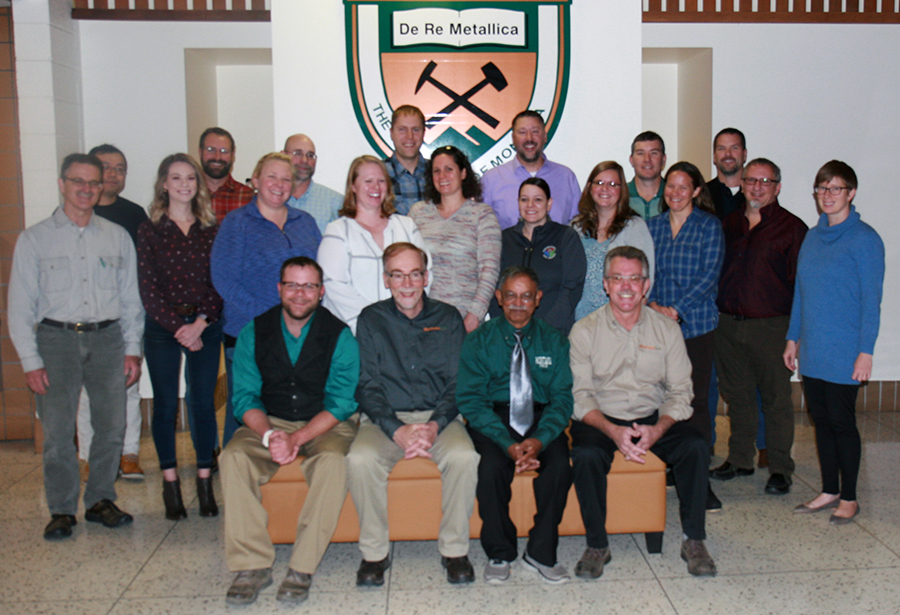 Montana Tech Environmental Engineering Alumni Advisory Committee group photo