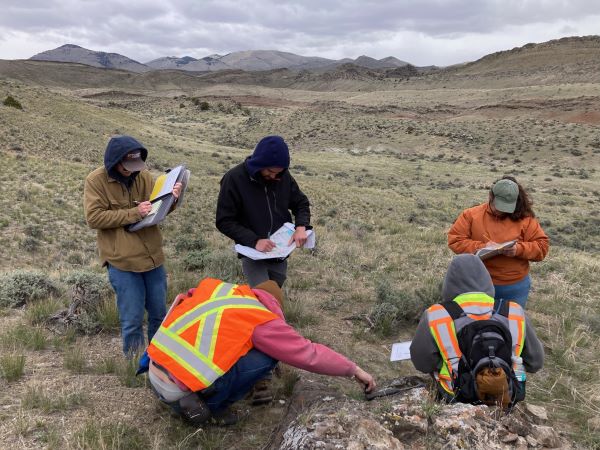 Students conduct fieldwork
