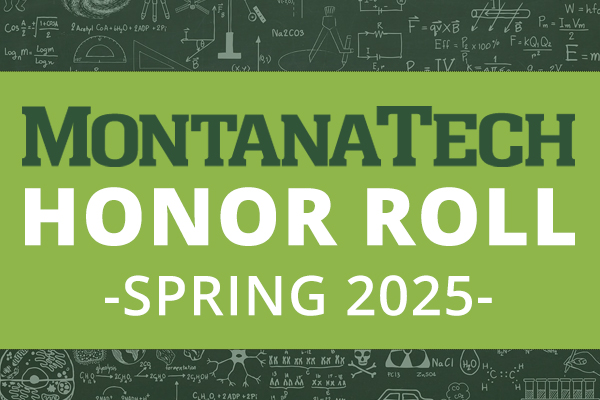 honor roll text graphic spring 2025