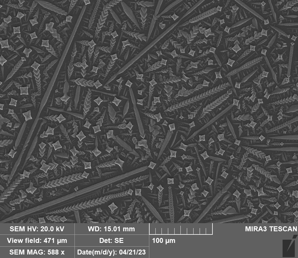 Perovskite drop cast